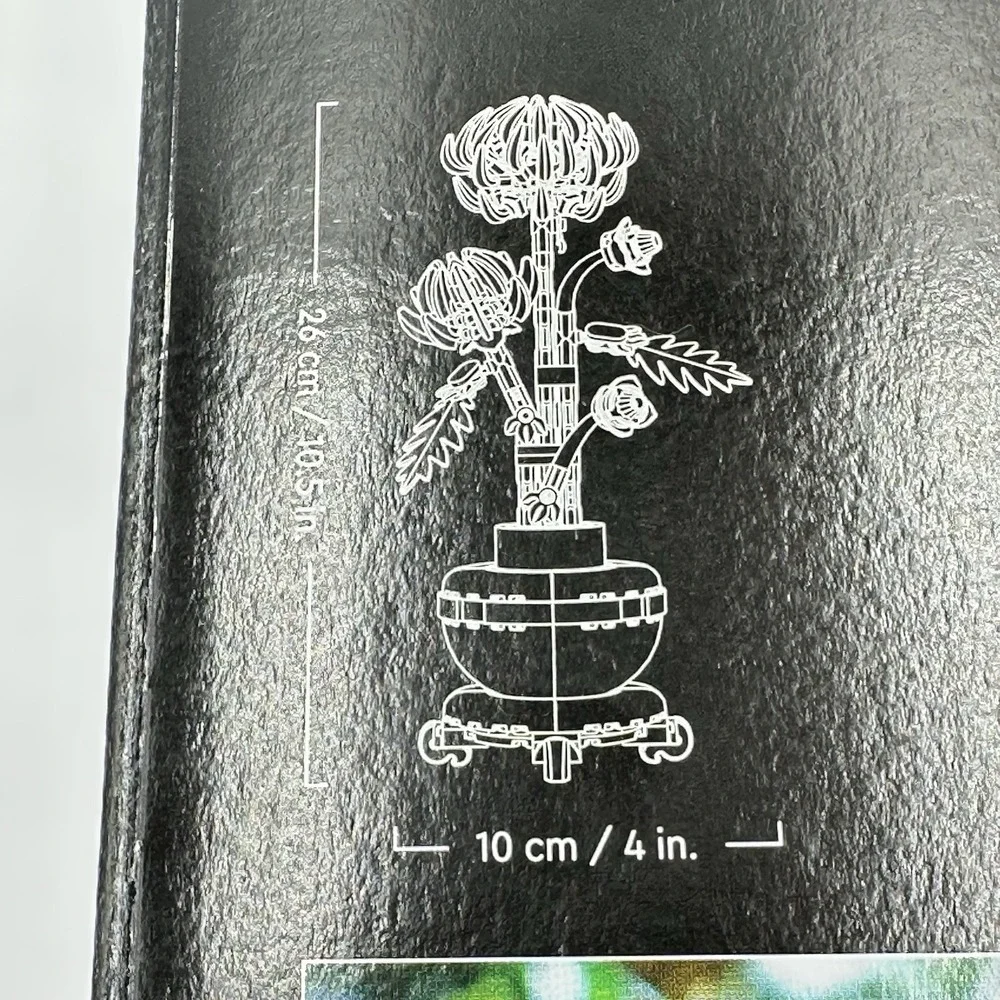 LEGO Icons Chrysanthemum 10368 Botanical Collection Flower Decor Set New - Picture 3 of 7